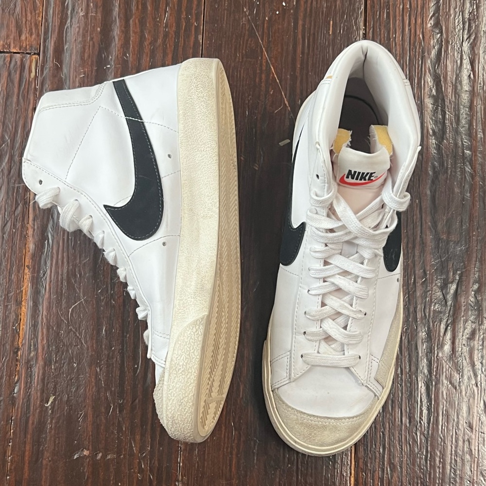 Nike Blazer Mid 77 Vintage - White Black